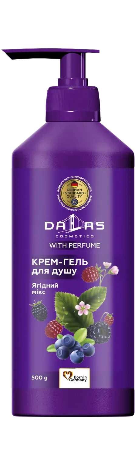 Крем-гель для душу Dalas «Ягідний мікс»