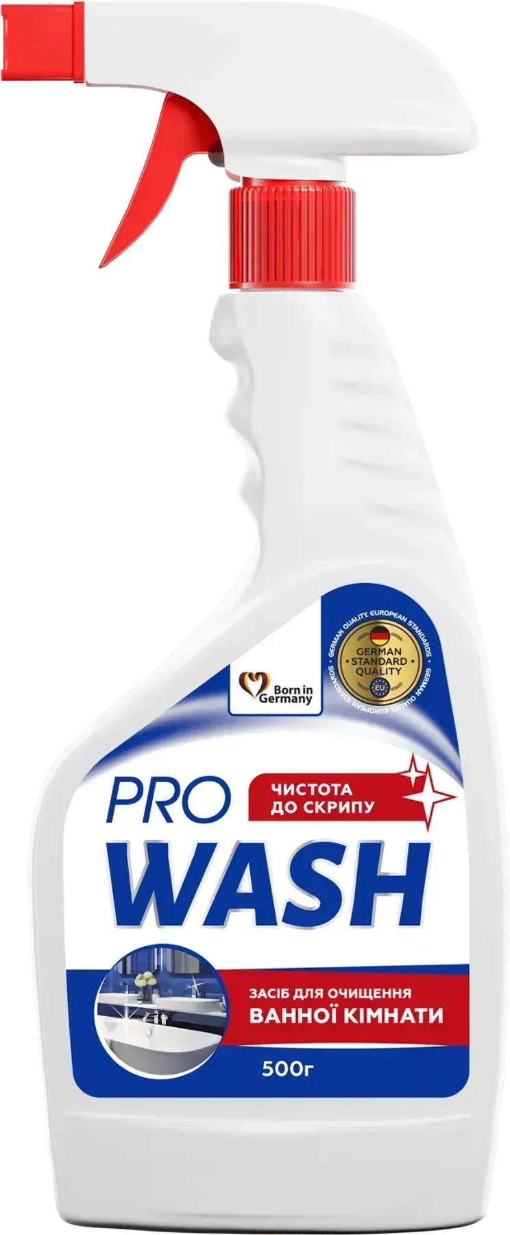 PRO WASH засіб для очищення ванної кімнати