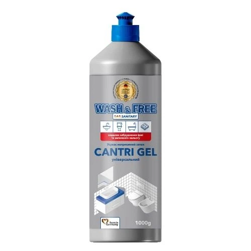 Wash&Free Cantri Gel для сантехніки